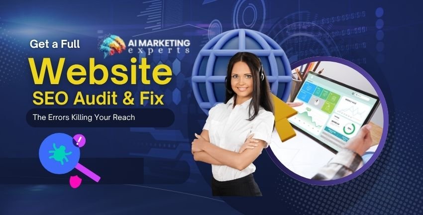 Get a Full Website SEO Audit & Fix the Errors Killing Your Reach